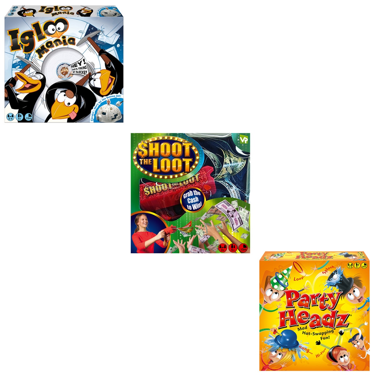 Party Games 3 pack