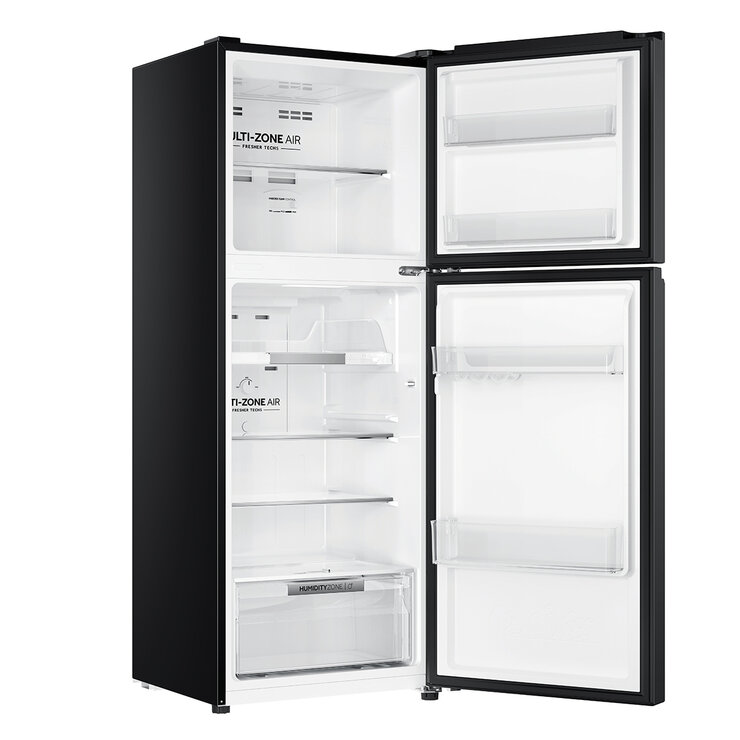 Haier 208L 300 Series Refrigerator Top Freezer Black HRF210TG Haier 208L 300 Series Refrigerator Top Freezer Black HRF210TG