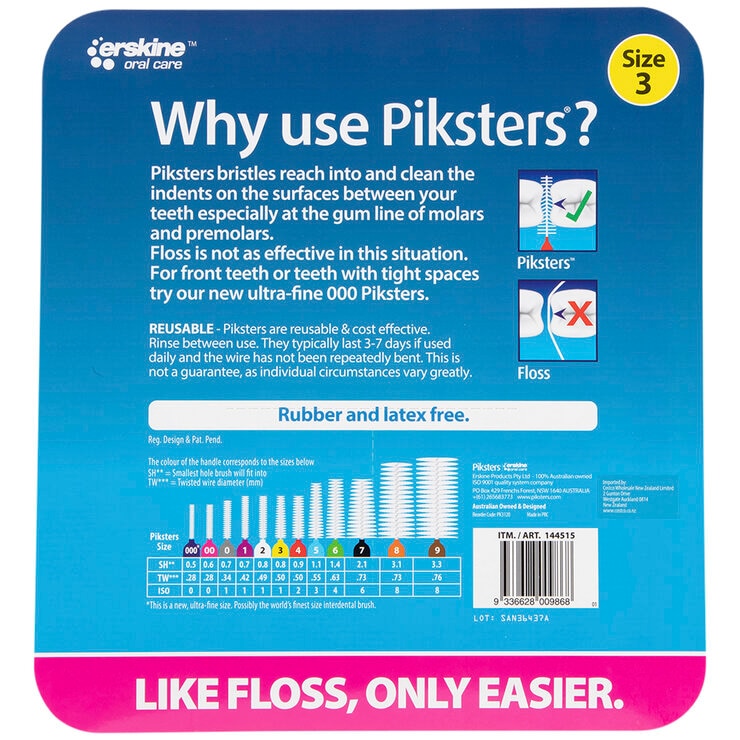 Piksters Interdental Brush 120pk