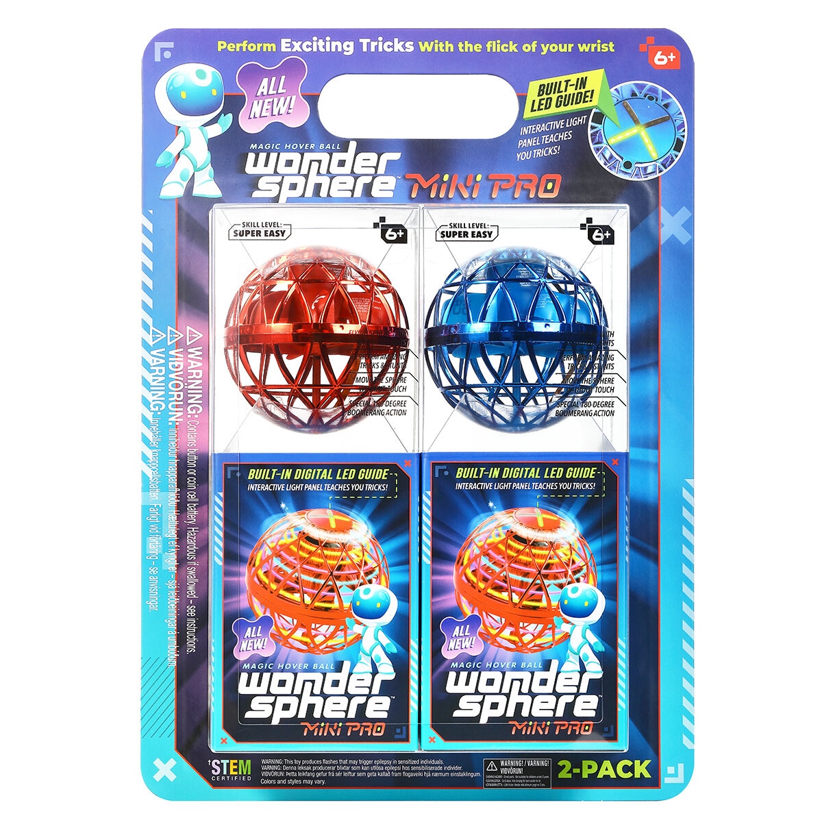 Wonder Sphere Mini Pro Magic Hover Ball- 2 pack Wonder Sphere Mini Pro Magic Hover Ball- 2 pack