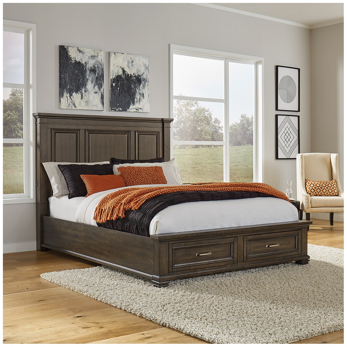 Universal Broadmoore Queen Storage Bed Costco Australia
