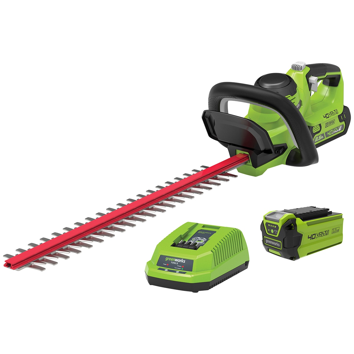Greenworks 40V Hedge Trimmer Kit Costco Australia