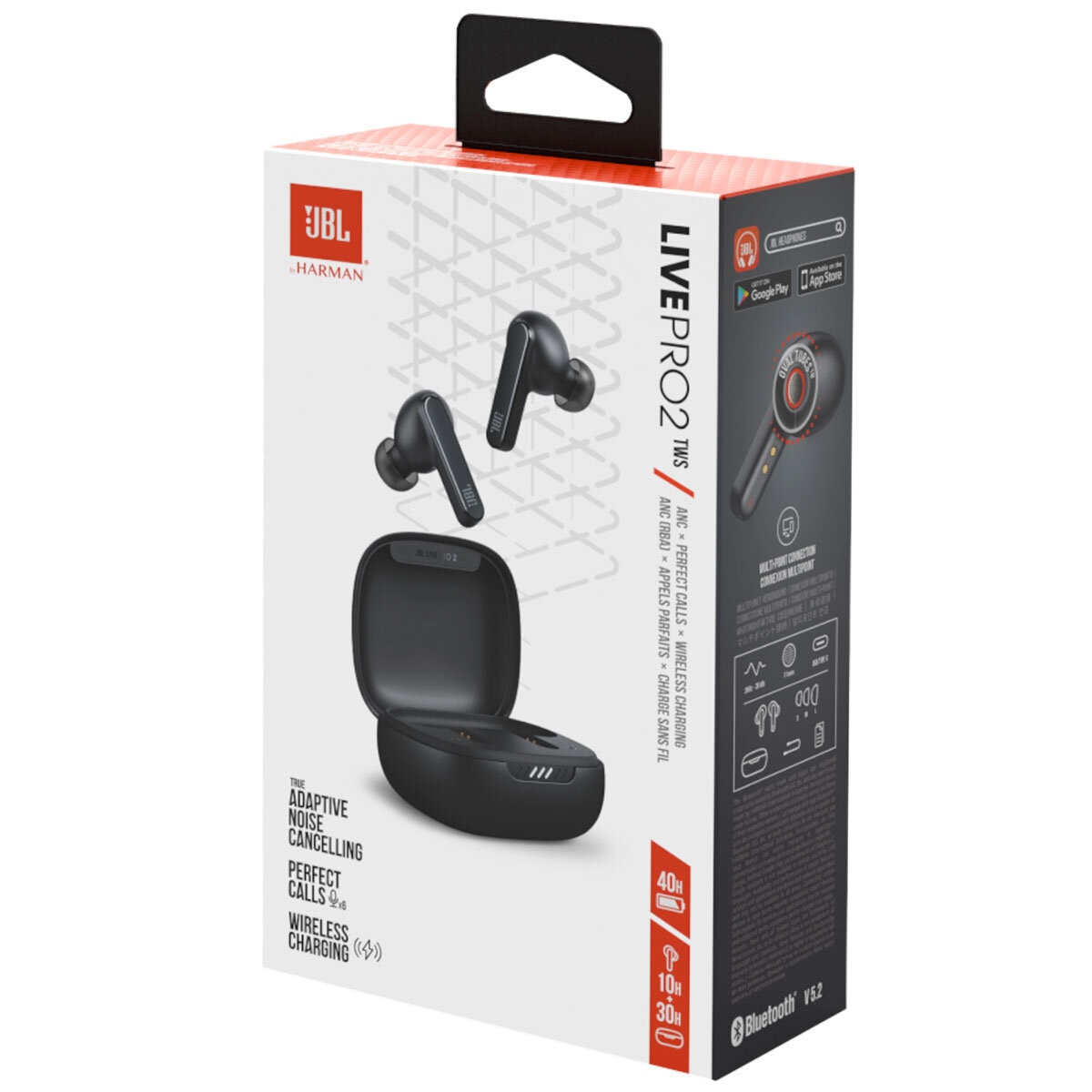 JBL Live Pro 2 True Wireless Noise Cancelling Earbuds