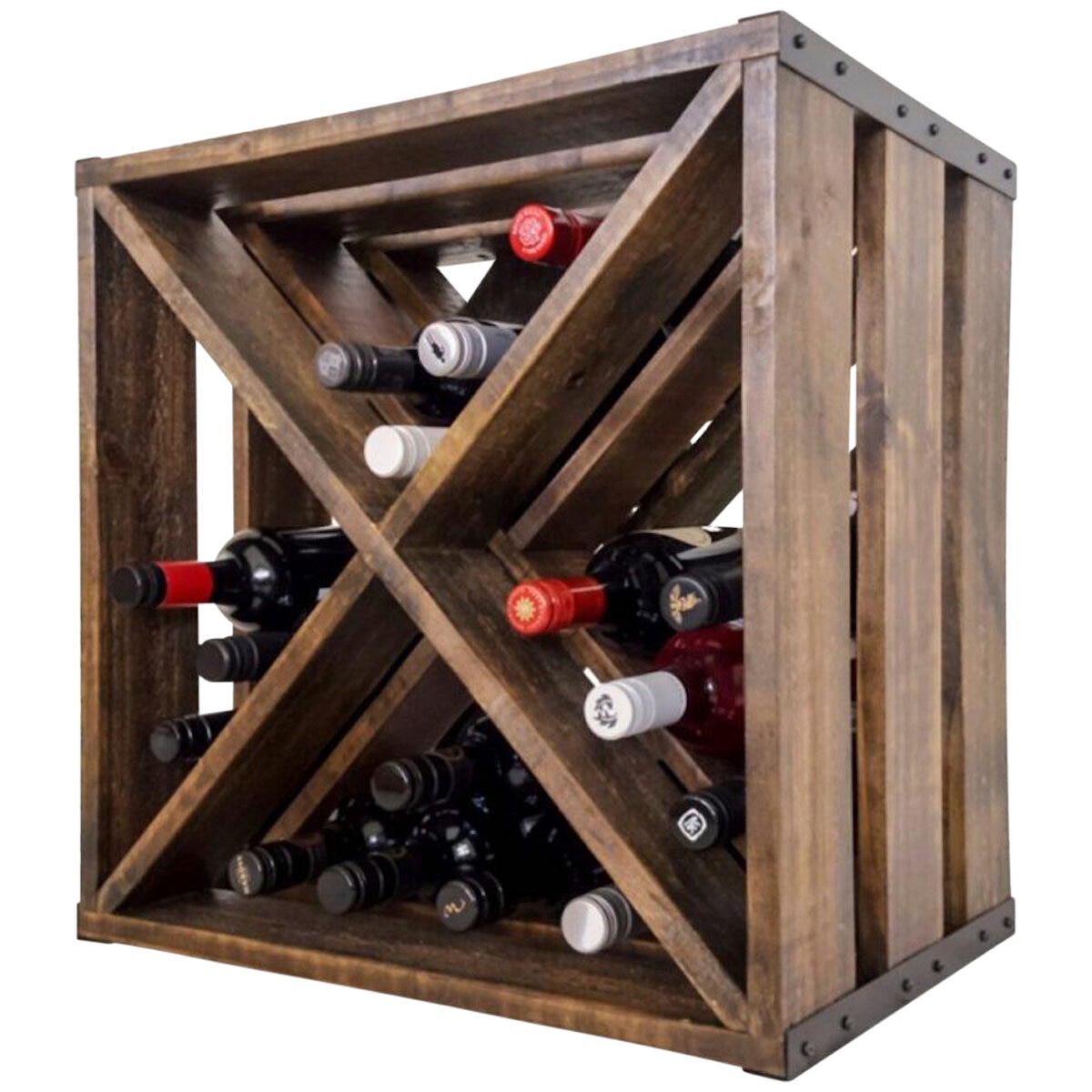Wine Stash Industrial Wine Cube
