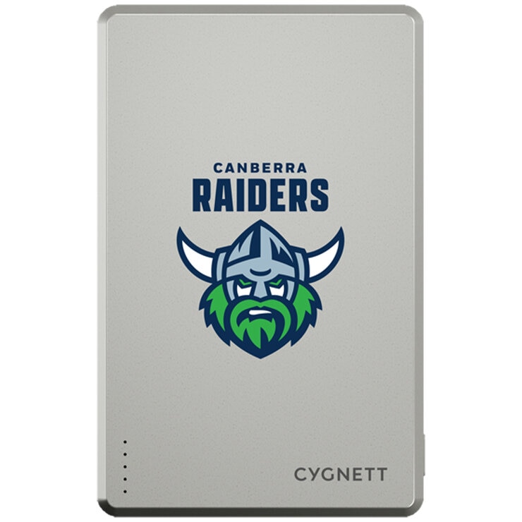 Cygnett NRL 5k Mag Power Bank - Canberra Raiders CY5820PBCHE Cygnett NRL 5k Mag Power Bank - Canberra Raiders CY5820PBCHE