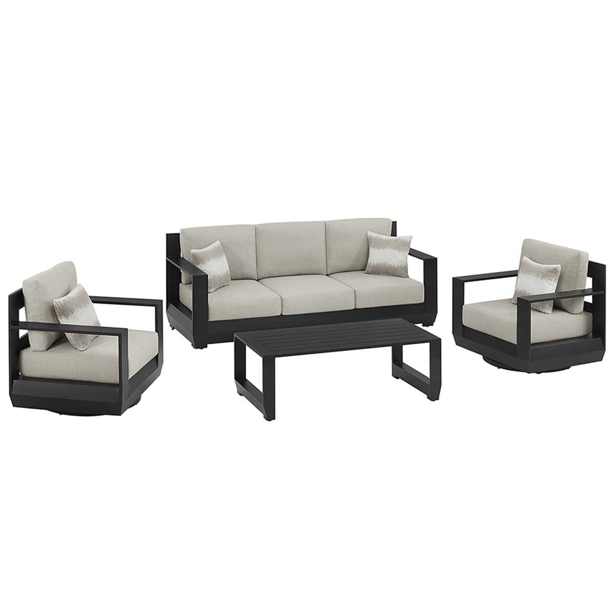 Henredon Calis 4 Piece Outdoor Seating Set
