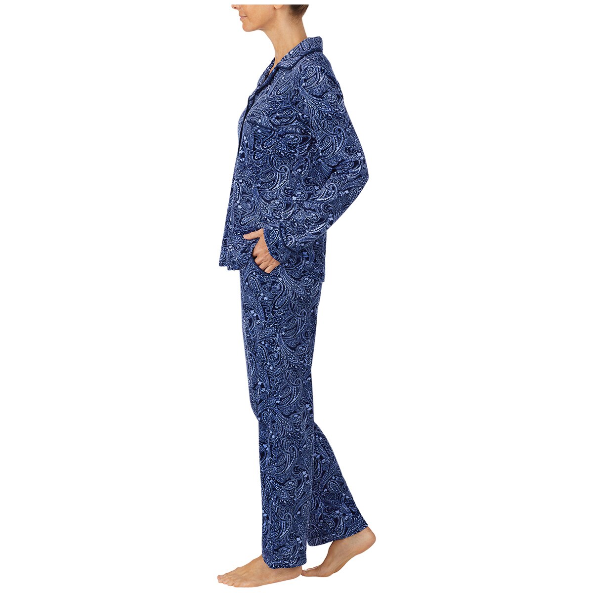 Carole Hochman Women's 2pc PJ Set - Blue Print
