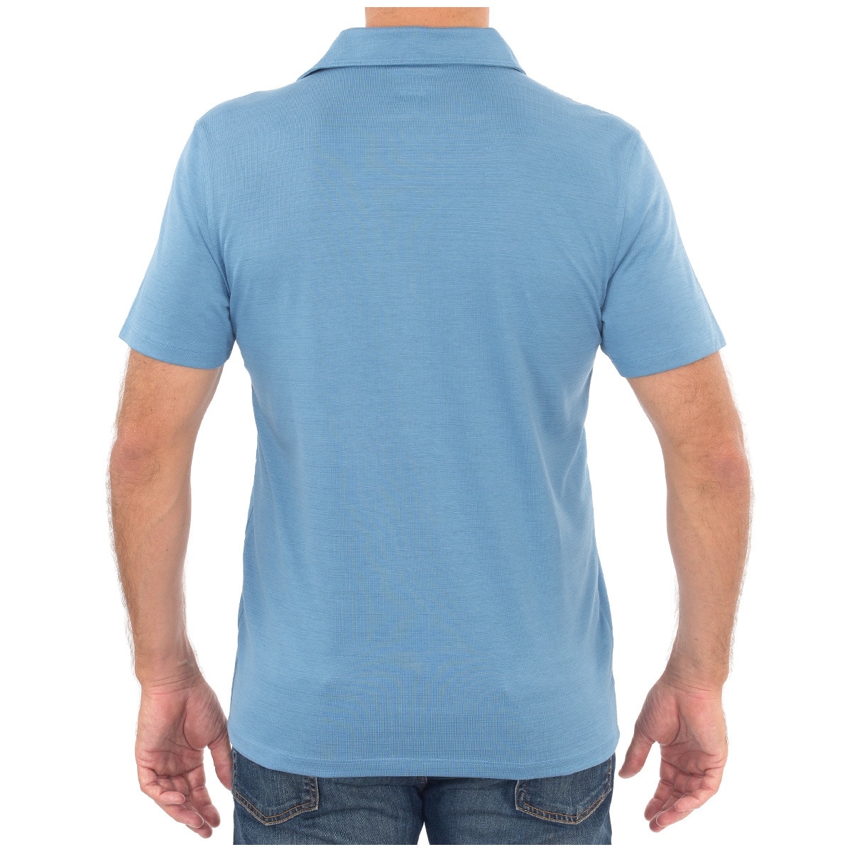 Kirkland Signature Men's Polo - Light Blue