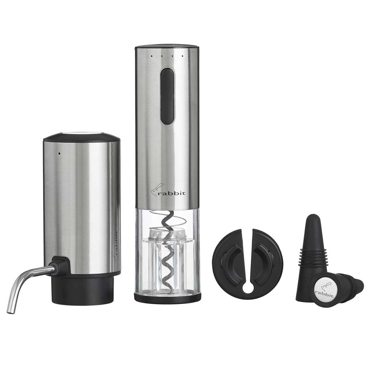 Rabbit Electric Wine Aerator 5 Piece Set