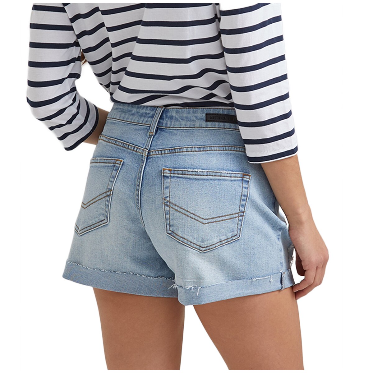 Bettina Liano Women's Denim Short - Light Blue