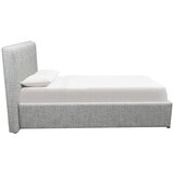 Moran Ora King Bedhead with Encasement and Slats Steel