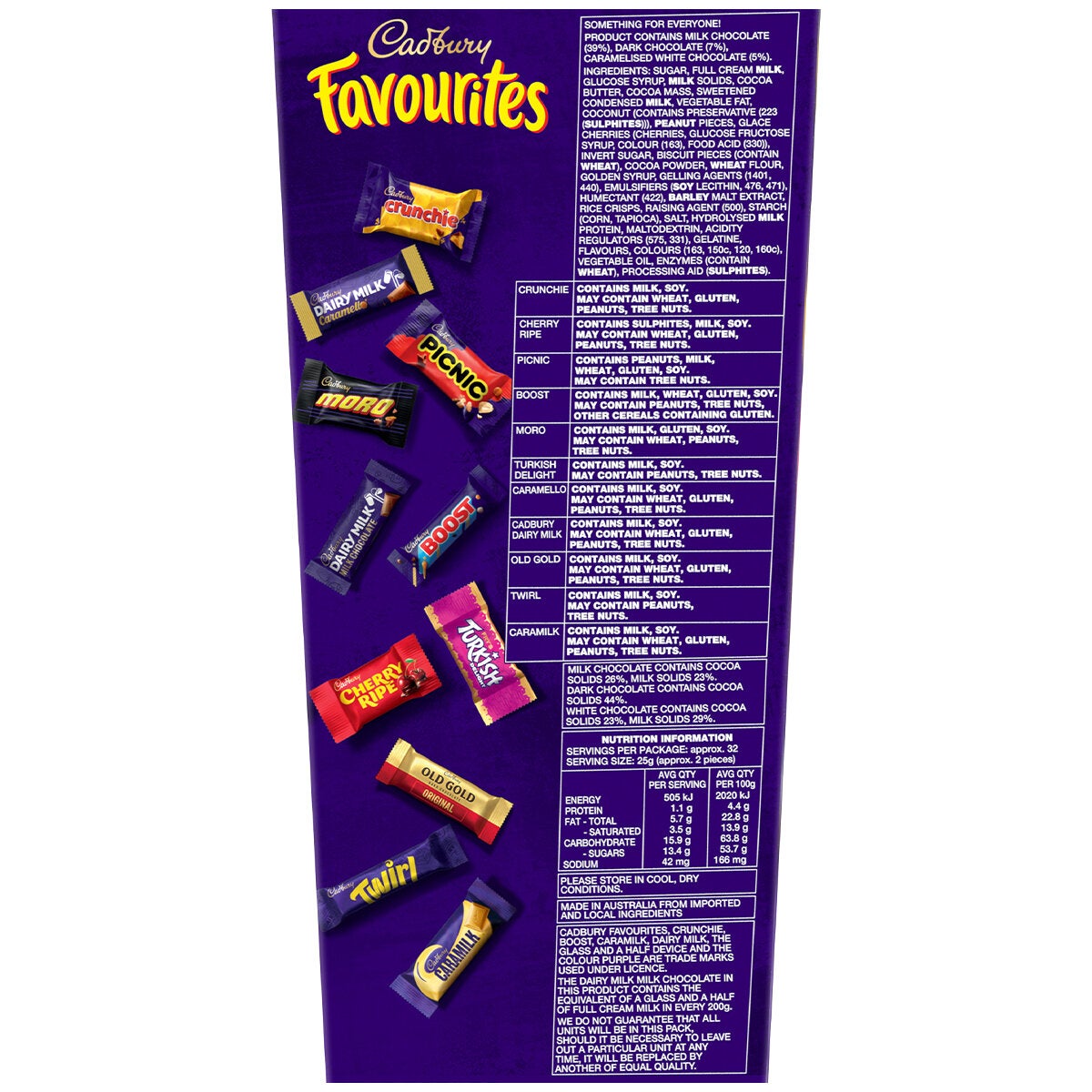 Cadbury Favourites 822g Cadbury Favourites 822g