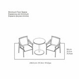 Agio Stinsley 3 Piece Bistro Set Agio Stinsley 3 Piece Bistro Set