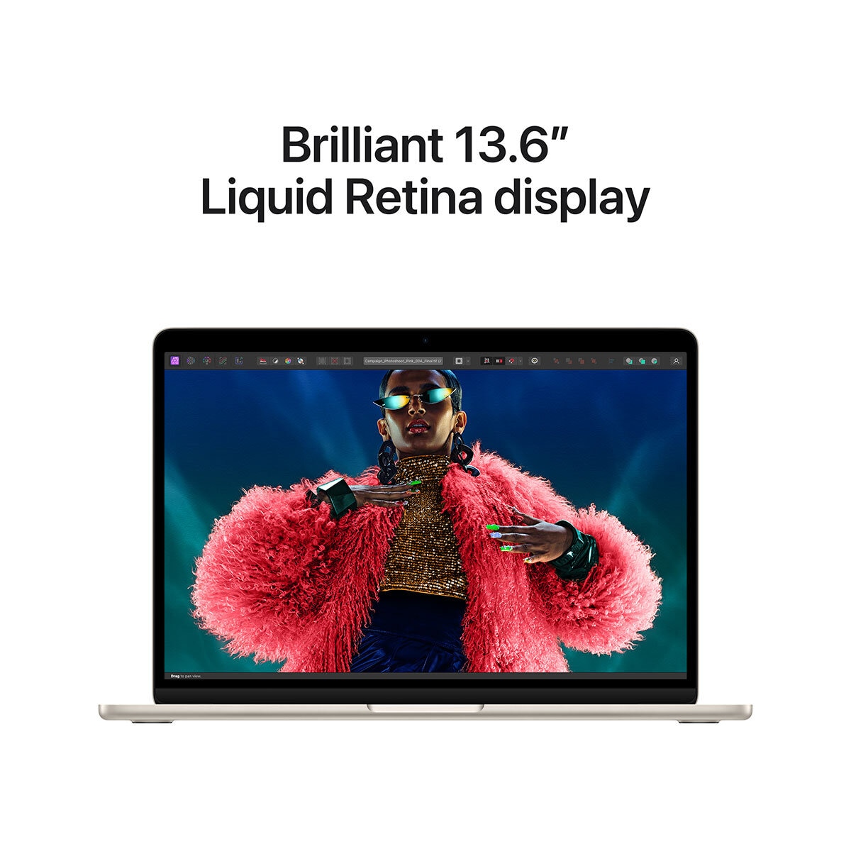 MacBook Air 13 Inch With M3 Chip 8GB 512GB SSD Starlight