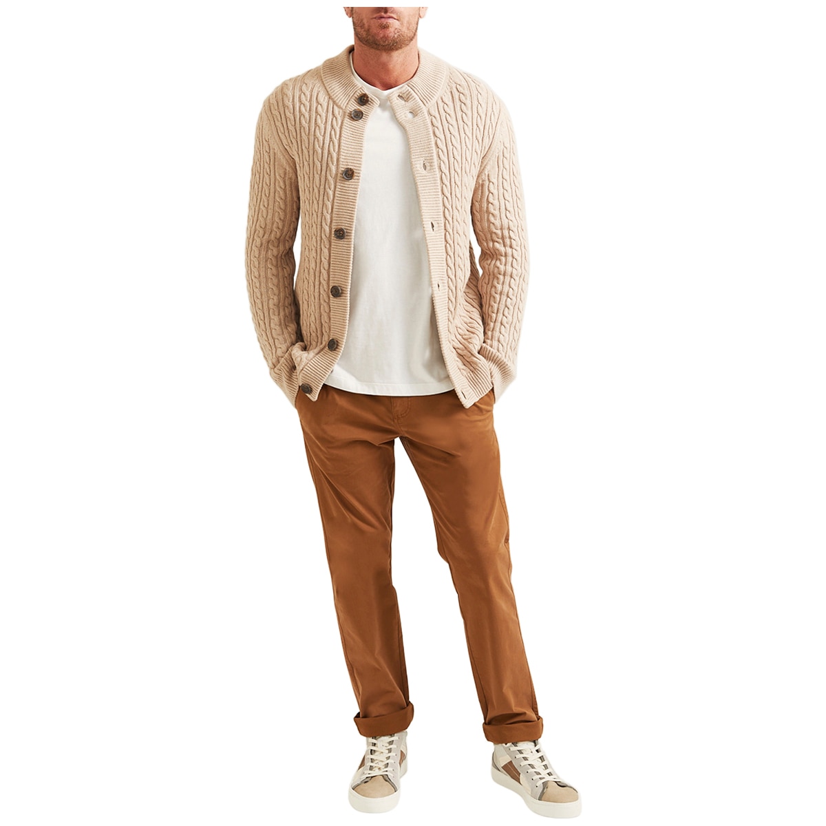 Sportscraft Cardigan Oat