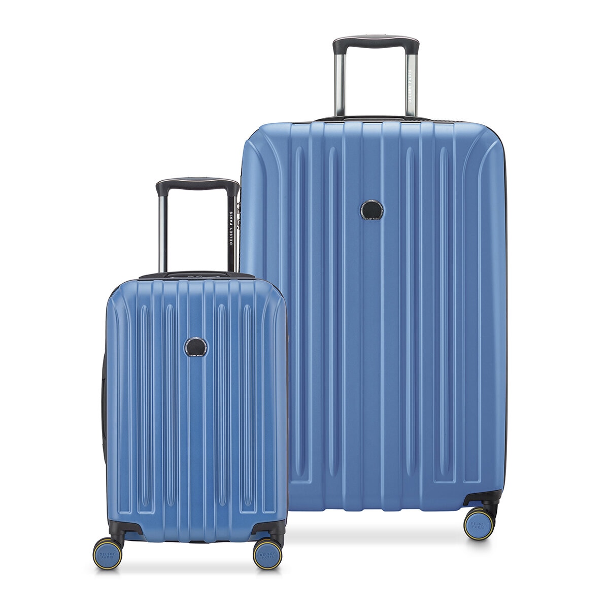 Delsey Accelerate Hardside Luggage Set 2 Piece Blue Delsey Accelerate Hardside Luggage Set 2 Piece Blue