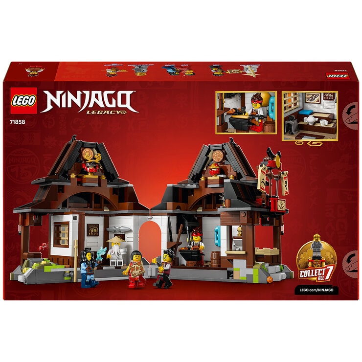 LEGO NINJAGO Four Weapons Blacksmith 15th Anniversary 71858