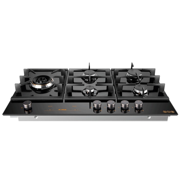 Fotile 5 Burner Glass Cooktop GLG90505
