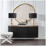 CAFE LIGHTING & LIVING Demarco Buffet Black