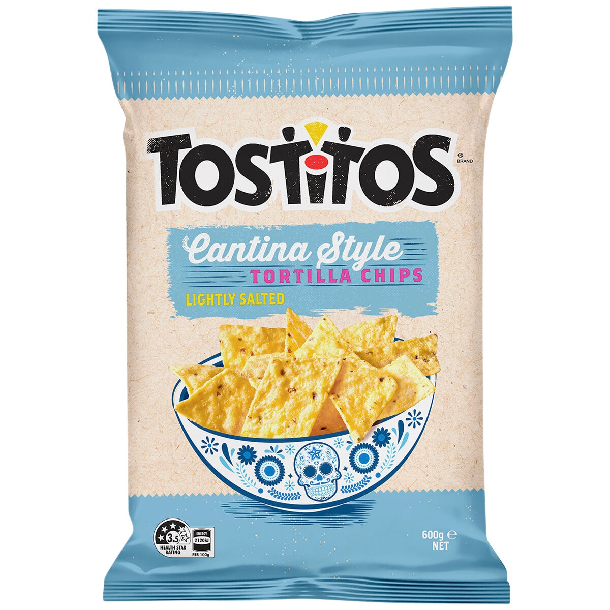 Tostitos Tortilla Chips Lightly Salted 600g