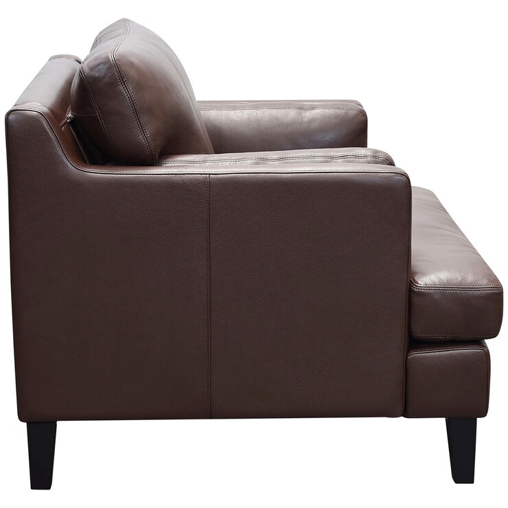 Moran Oregon 1 Seater Sterling Cocoa Leather