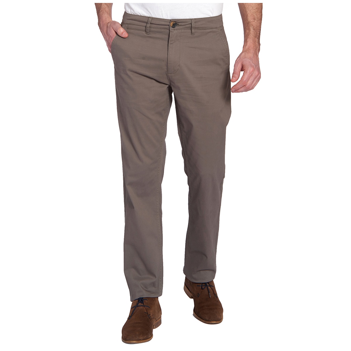 Jachs Stretch Mens Pants - Grey