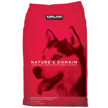 Kirkland Signature Nature's Domain Turkey Meal & Sweet Potato Formula Dog Food 15.87 kg