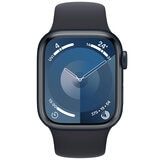 Apple Watch Series 9 GPS + Cellular 41mm Midnight Aluminium Case with Midnight Sport Band - S/M