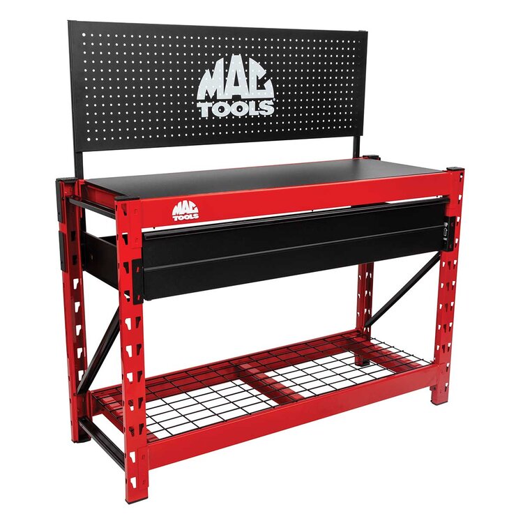 Mac Tools 2-Shelf Industrial Storage Rack Work Station Mac Tools 2-Shelf Industrial Storage Rack Work Station