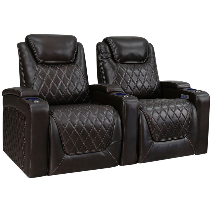 Valencia Home Theatre Oslo Edition 2 Seater Dark Chocolate Valencia Home Theatre Oslo Edition 2 Seater Dark Chocolate
