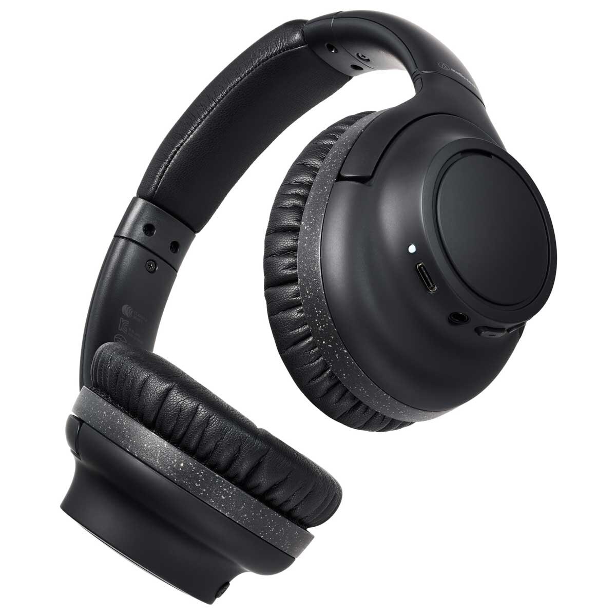 Audio-Technica Noise Cancelling Over Ear Wireless Headphones Black ATH-S300BT