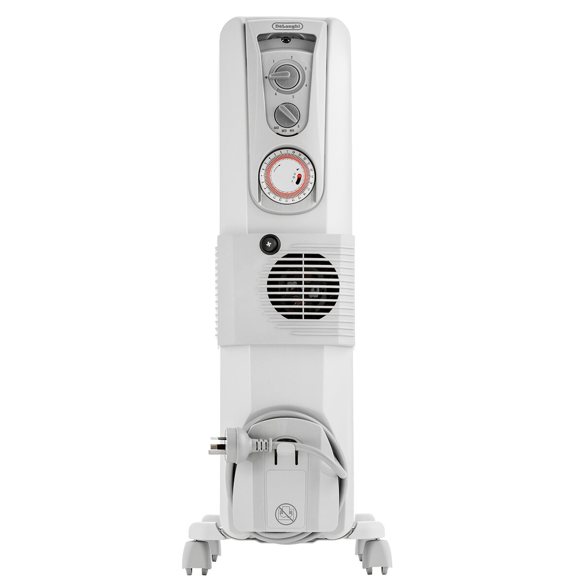 Delonghi 2400W DL Oil Column Heater with Timer and Fan