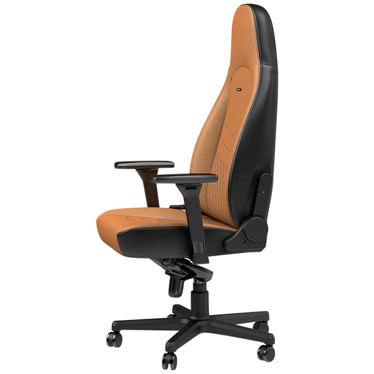 Noblechairs ICON Gaming Chair Real Leather Cognac Black
