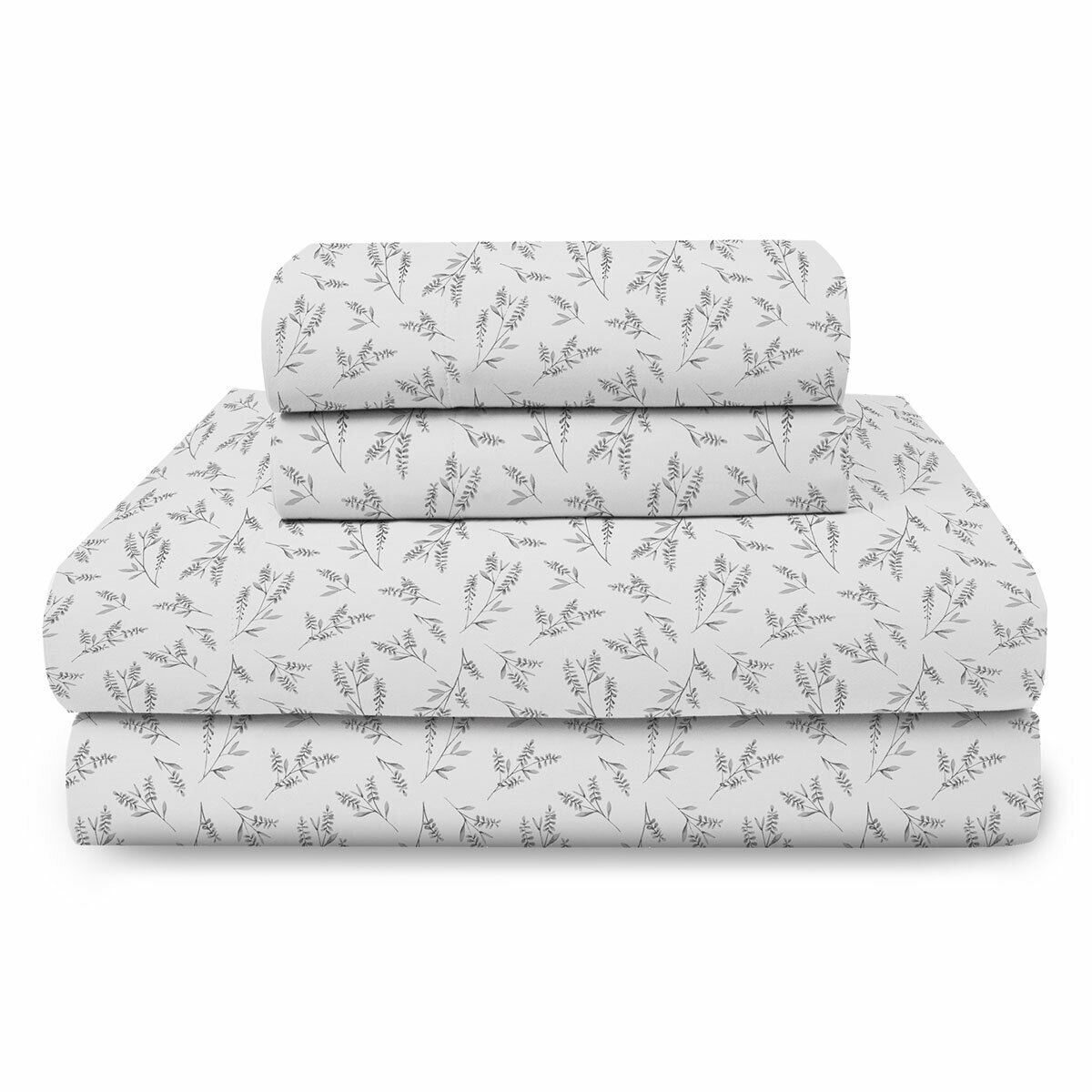 Boutique Living Cotton Flannel Sheet Set King Single 3 Piece Lagoon