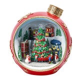 38.8cm Winter Scene Ornament with Animation and Music 38.8cm Winter Scene Ornament with Animation and Music