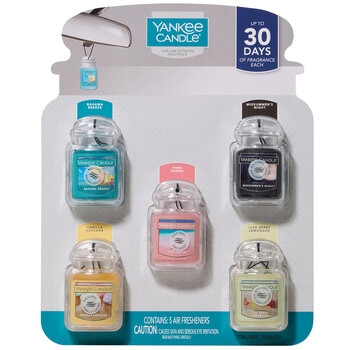 Yankee Candle Car Jar Ultimate Air Freshener Variety 5 Pack