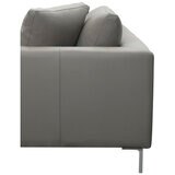 Moran Pico 3.5 Seater Sofa With Left Chaise Dove Silver