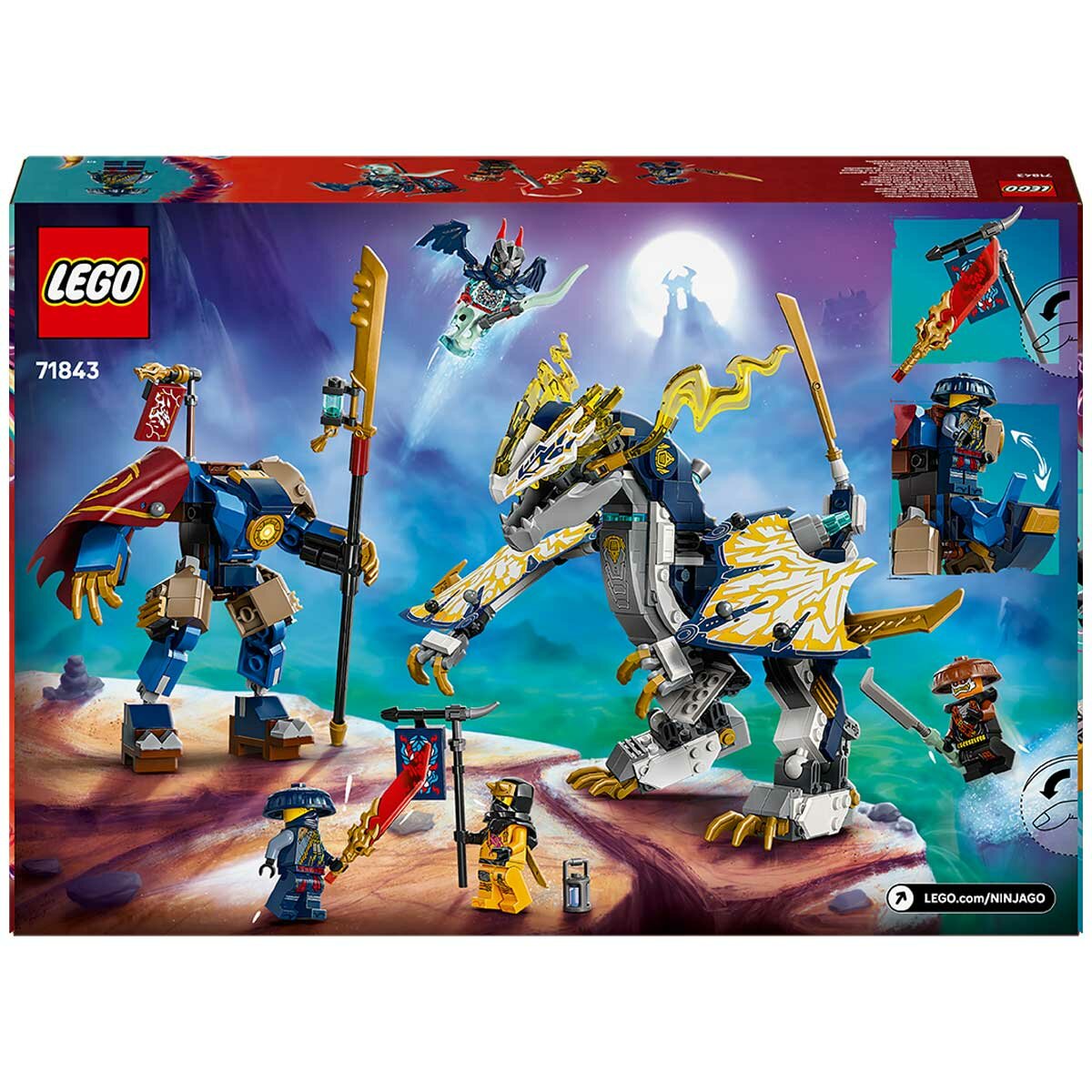 LEGO Rogue's Mech Dragon Rider 71843