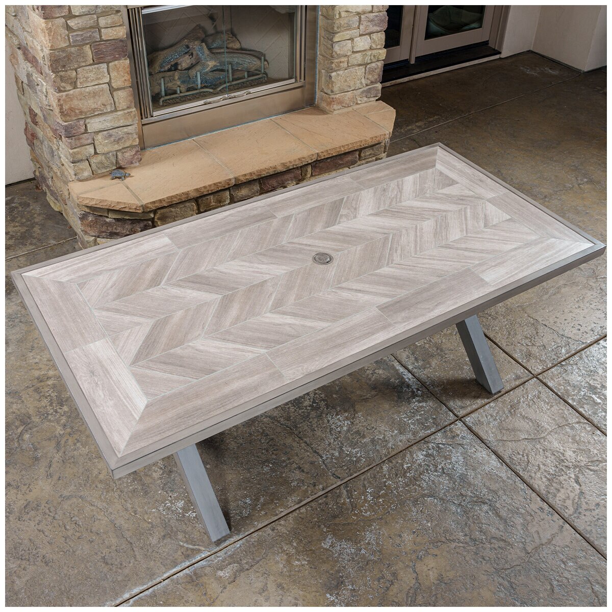 Sunvilla Harrington 7 Piece Dining Seating Set
