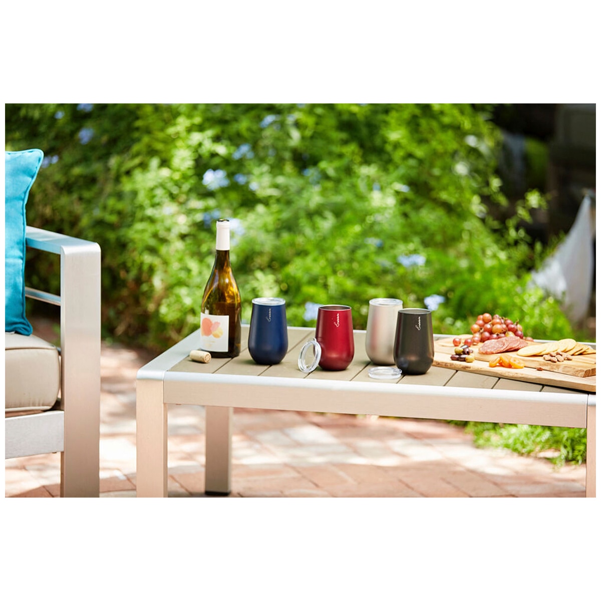 Rabbit Double Wall Stainless Steel Wine Tumbler Set 4pack 354ml