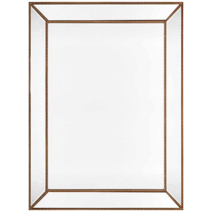 Café Lighting and Living Zeta Wall Mirror Large Antique Gold Café Lighting and Living Zeta Wall Mirror Large Antique Gold