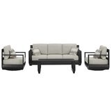 Henredon Calis 4 Piece Outdoor Seating Set