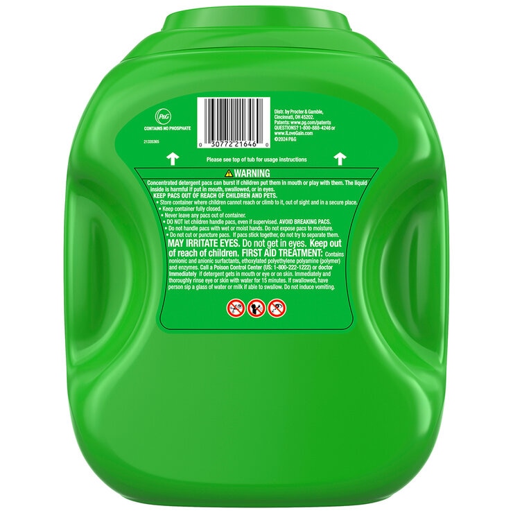 Gain Flings Tango Twist Laundry Detergent Pacs 180 Count