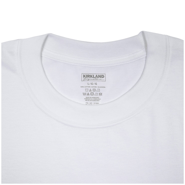 Kirkland Signature Men’s Crew Neck Tee 6pk Medium Costco Australia