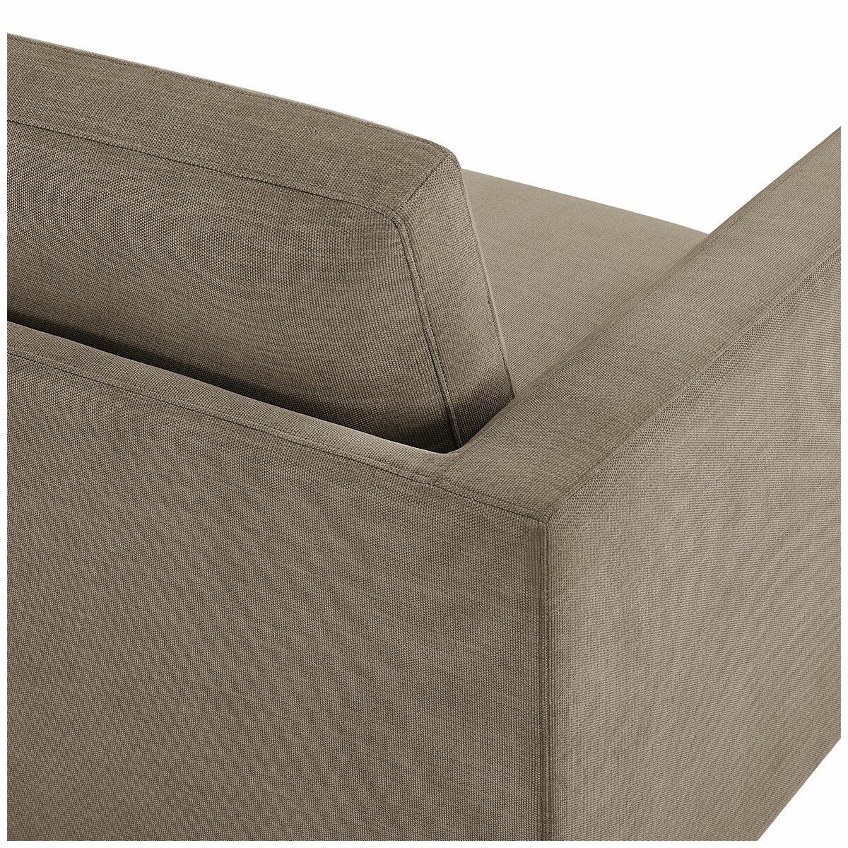 Thomasville Caler 3 Piece Fabric Sectional with Sleeper and Storage Seat
