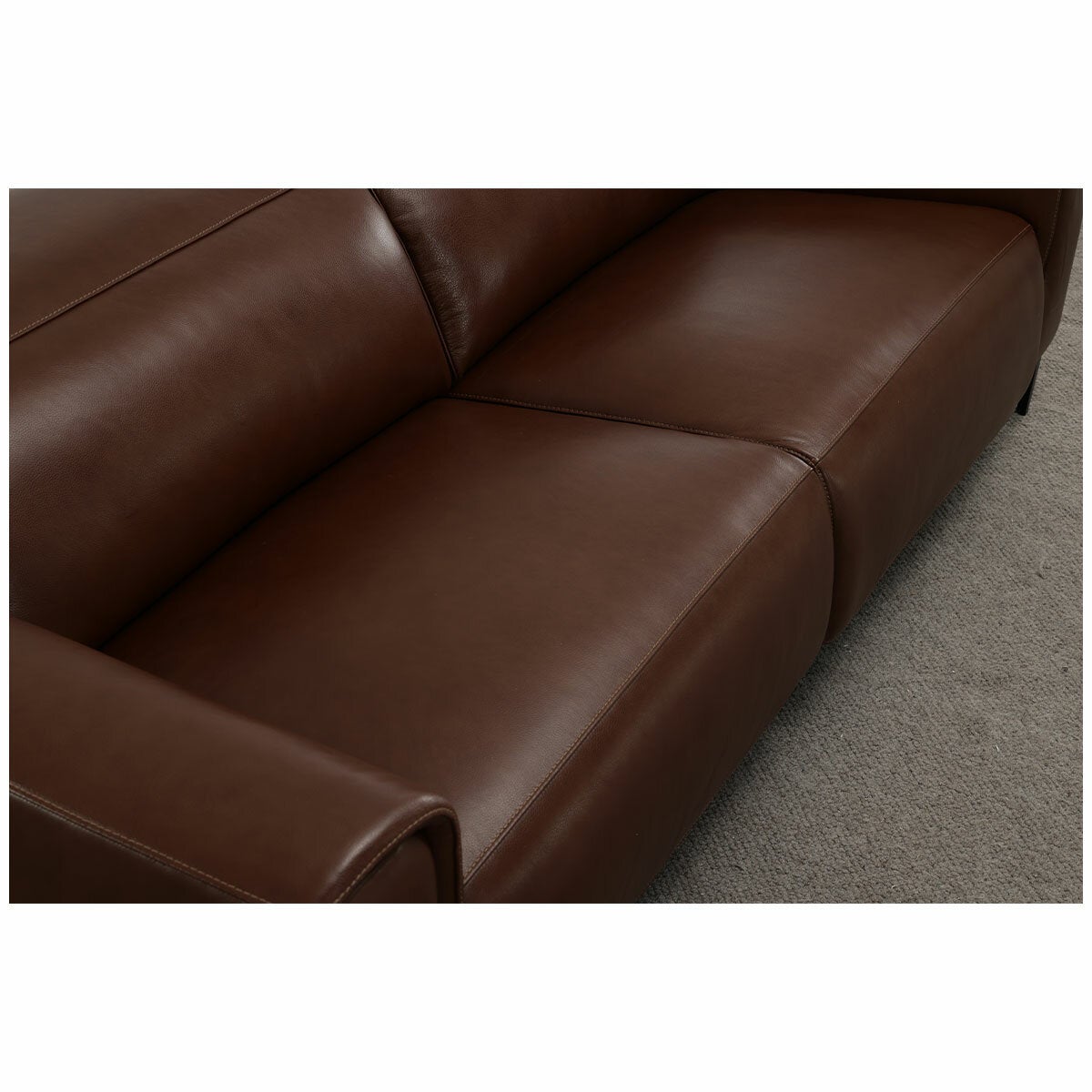 D38 268050 Hudson Power Leather Sofa D38 268050 Hudson Power Leather Sofa