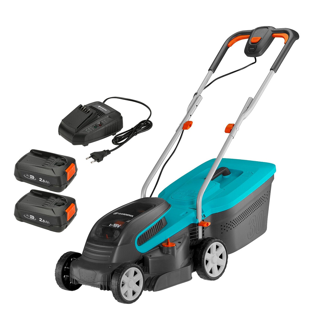 Gardena Battery Lawnmower Powermax Kit