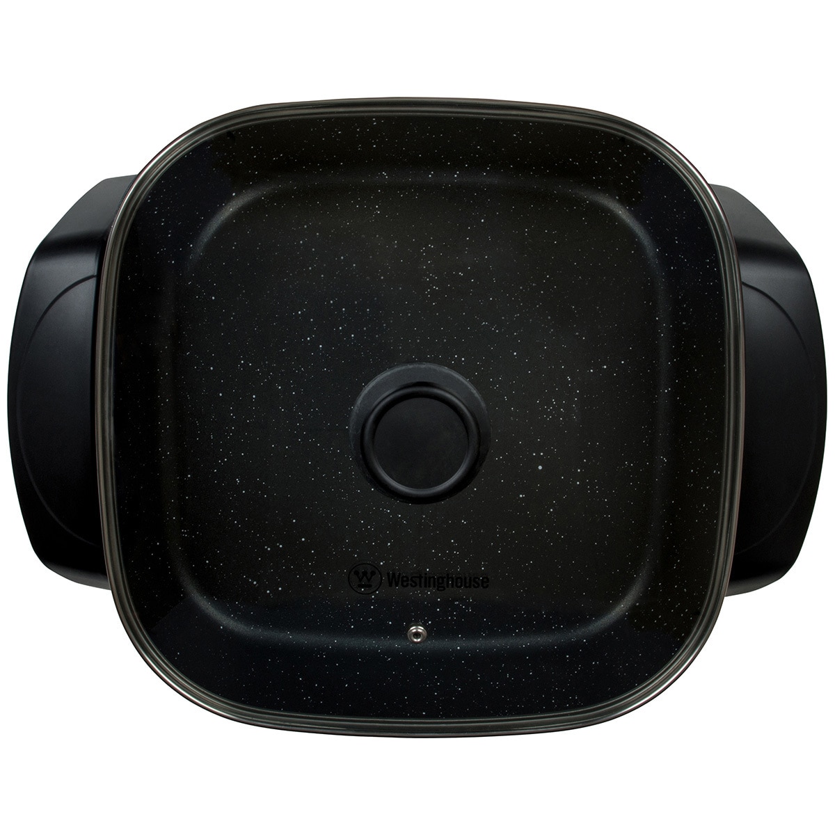 Westinghouse 12 Square Electric Frypan, Black