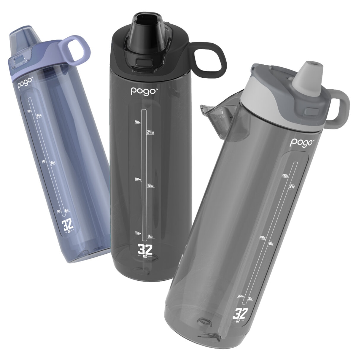 Pogo Tritan Water Bottle 3 Piece