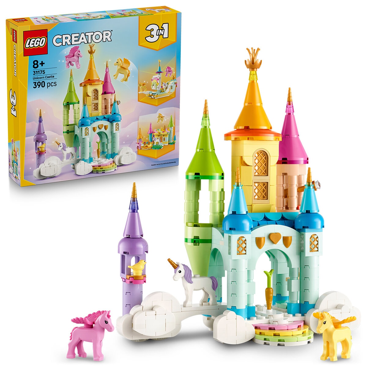 LEGO Creator 3 in1 Unicorn Castle 31175